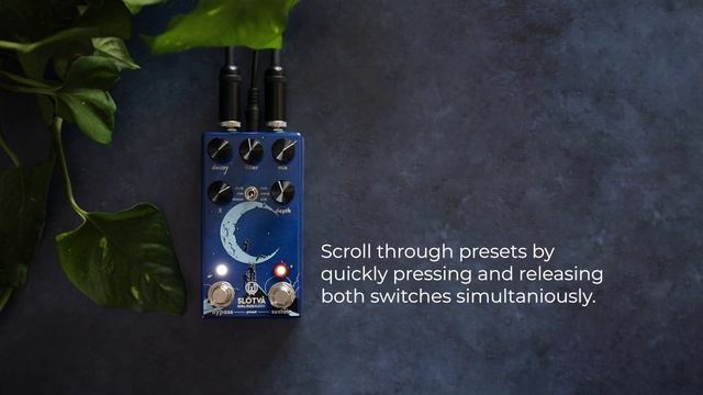 Walrus Audio Slötvå Multi-Texture Reverb: Presets смотреть онлайн