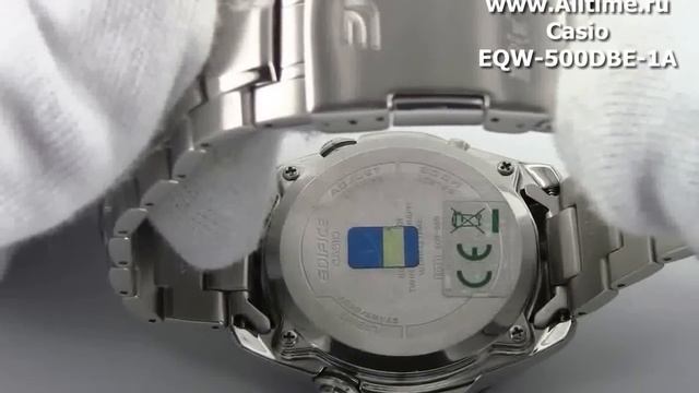 Мужские японские наручные часы Casio Edifice EQW-500DBE-1A смотреть онлайн