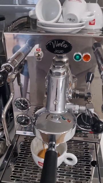 My Brugnetti Viola 2020 Espresso Machine Accompanied By A Fiorenzato L4 Electronic Grinder.