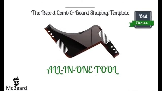 Men Beard Shaping Tool смотреть онлайн