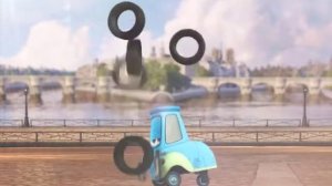 Заставка канала  Тачки Канал Disney, август 2016 Жонглёр
