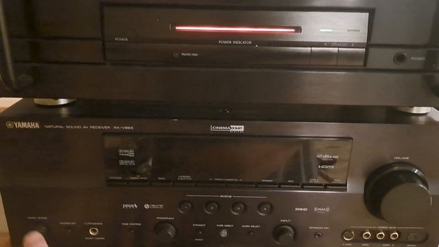 Yamaha RX-663 With JBL Stage A180s And Onkyo M-5000 With A130s