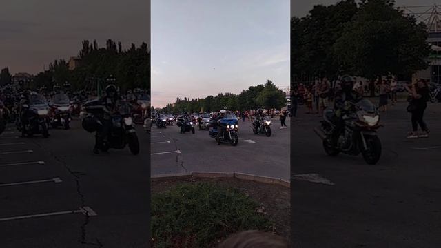 Всемирный слёт БАЙКЕРОВ Кривой Рог Harley-Davidson смотреть онлайн