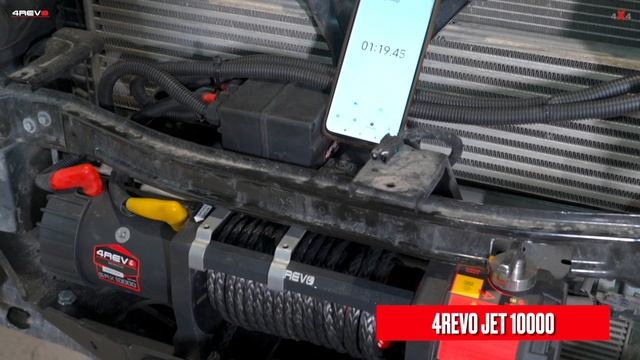 Тест скоростной лебёдки 4REVO Fast Speed (JET) 10000 смотреть онлайн