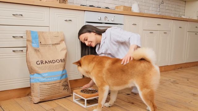 Сухий корм Grandorf БІЛА РИБА | для собак 🦮| смотреть онлайн