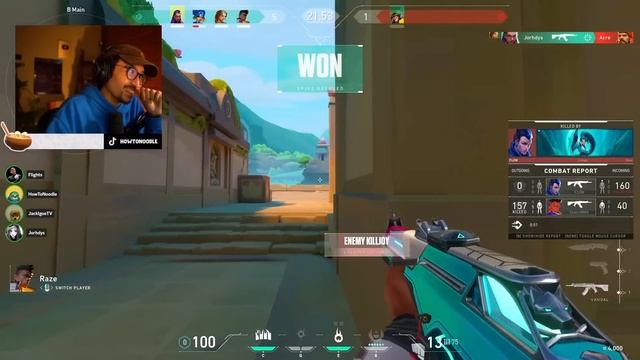 I did a Finger Peek in a Pro Valorant Tournament.. смотреть онлайн