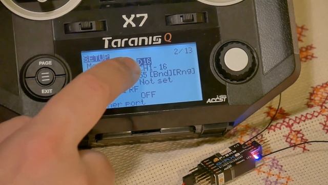 FrSky / OpenTx Crumbs - Receiver G-RX8 basic setup смотреть онлайн