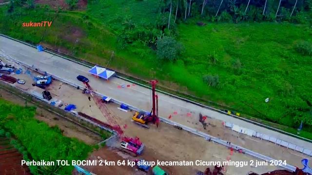 Update perbaikan Tol Bocimi tahap 2 longsor di km 64 kecamatan Cicurug 2 Juni 2024 смотреть онлайн