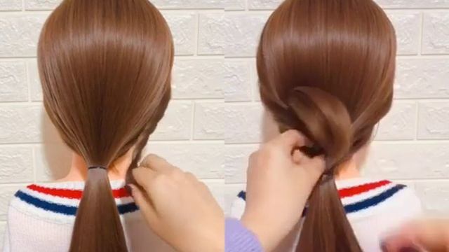 Beautiful hairstyle for collage girls # 570 смотреть онлайн