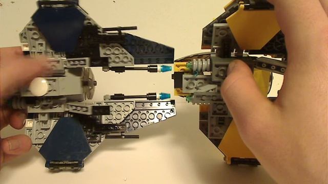 Lego Star Wars Review: Jedi Starfighter with Hyperdrive Booster Ring 2007 смотреть онлайн