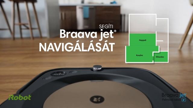 iRobot Braava jet m6 Black - elegáns és okos felmosó robot смотреть онлайн