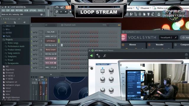 Cyber Hunterz - Live Looping EPISODE 8 смотреть онлайн