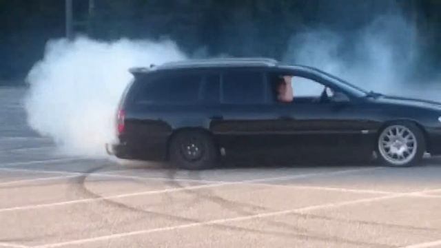 Opel Ascona burnout смотреть онлайн