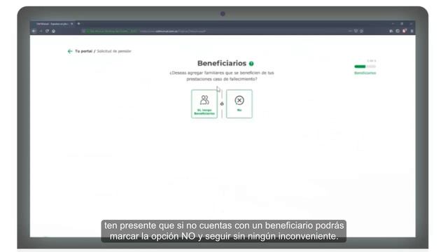 Solicitud de Pensión al Fondo de Pensiones Obligatorio o Alternativo смотреть онлайн