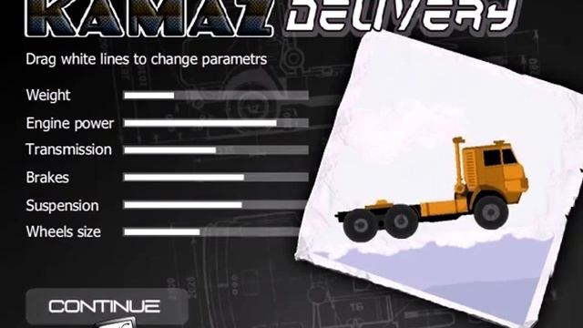 KAMAZ DELIVERY - JUEGO FLASH смотреть онлайн