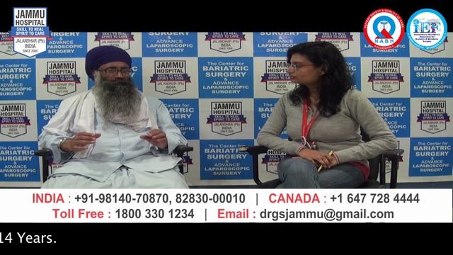 Weight Loss Surgery in India : Preacher from USA get rid of 14 years old Diabetes after MGB смотреть онлайн