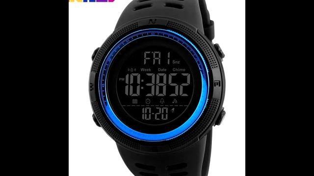 Jam Tangan Pria Digital SKMEI 1251 Water Resistant 50M || Jam Anti Air || Jam Pria || Jam Wanita ||