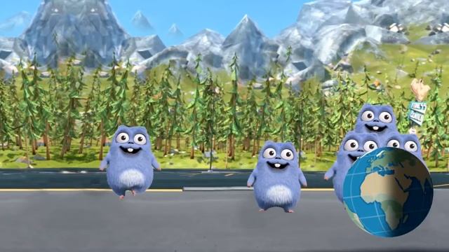 Grizzly and the Lemmings Teaching the Months of the Year in Spanish Educational Language Video fo.. смотреть онлайн