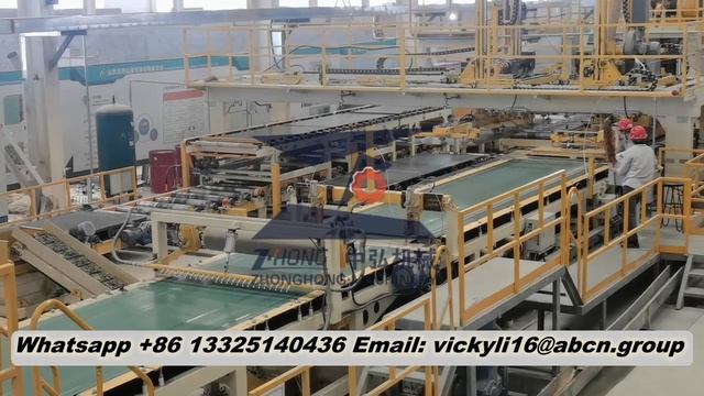 Z-HONG волокнистых цементных стеновых панелей машина / кальций силикатной плиты завод смотреть онлайн