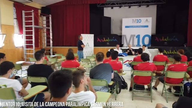 Programa MENTOR10. Visita de la triple campeona paralímpica judoka Carmen Herrera смотреть онлайн