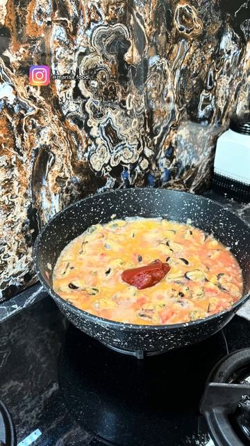 Мидии в том.соусе. Рецепт в комментариях и описании #food #cooking #рецепты смотреть онлайн