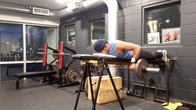 Feb 15 Bench Row Max Reps at 50% (85) BW (164) смотреть онлайн