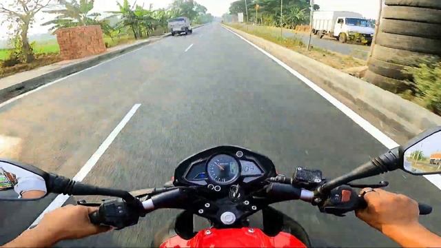 Bajaj Pulsar NS 200 BS6 Top Speed Check ⚠️ Aj To Bawal Ride Ho Gaye ?@RiderJDBhai смотреть онлайн