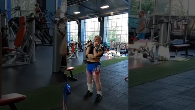 ГИРИ Андрей Рябченко жим 8+8 252 раза за 25'54", 60 лет, 01.09.2022 смотреть онлайн