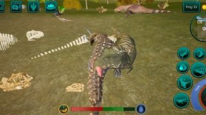 Онлайн Динозавры: Симулятор 3D. ИГРАЮ за САРКОЗУХА