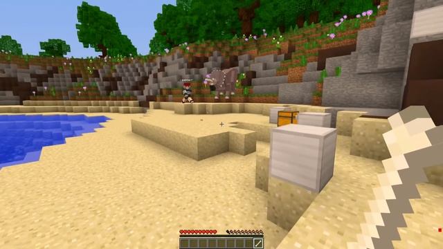 НУБ И ДЕВУШКА ПРО ВЫЖИВАЮТ НА НЕОБИТАЕМОМ ОСТРОВЕ С ДИНОЗАВРАМИ В МАЙНКРАФТ - 1 СЕРИЯ ЛЕТСПЛЕЙ смотреть онлайн