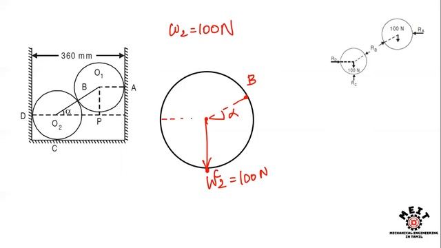 Ball / Roller Problem | Equilibrium of Particles | Concurrent Forces | Engineering Mechanics | Tami смотреть онлайн