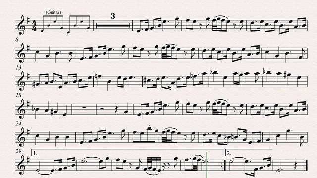 Theme from Poirot Alto Sax Backing Track and Sheet Music ( 720 X 1280 ) смотреть онлайн