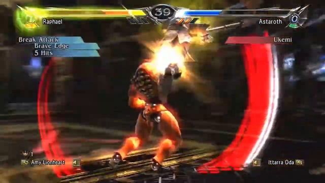 Soulcalibur V: Amy Lionheart (Raphael) Vs Ittarra Oda (Astaroth) смотреть онлайн