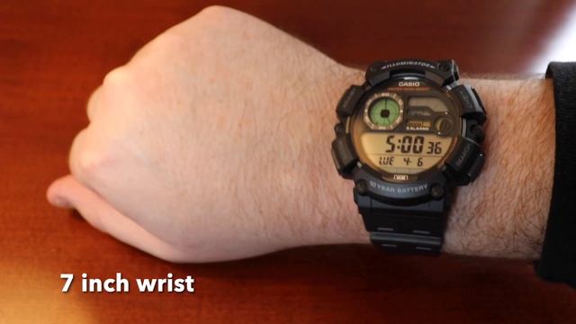 CASIO WS1500H | FISH & MOON PHASE WATCH