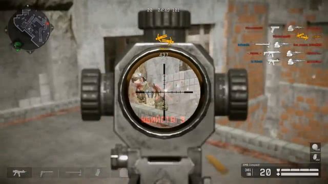 Warface - мясорубка- инженер- первое место