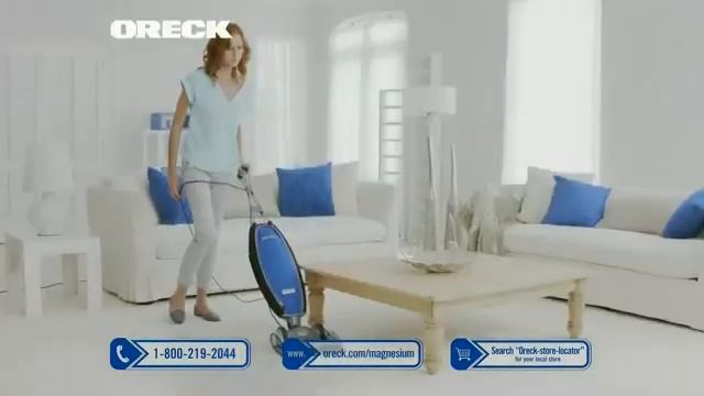 TV Commercial - Oreck - Magnesium RS - Move Easily Through Thick Carpet смотреть онлайн