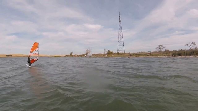 Fitches Windsurfing at Sherman Island with Jason Voss смотреть онлайн