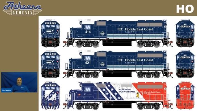 Train Tuesday 6/4/24 Athearn Genesis EMD GP40 2 Series Diesel Locomotive And Athearn Genesis HO & N