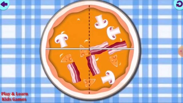 Смешная еда 2 - Углы-части-целое | Super Toons TV Animasyon