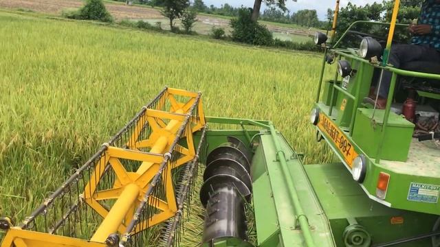 Malkit 997 4x4 combine paddy harvesting in uk.. paddy pr 126 смотреть онлайн