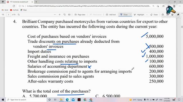 FAR - Inventory MCQs смотреть онлайн