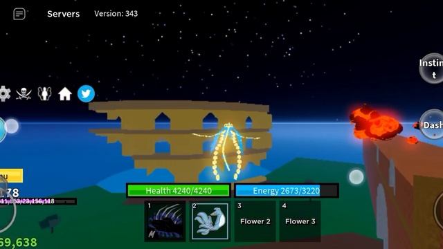My cousin help's me get my Shark V2 (Blox Fruit) смотреть онлайн