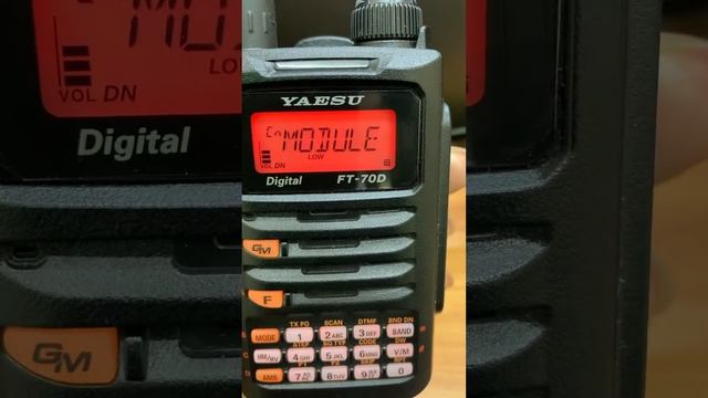 FT-70D Connect to XLX and Move Module смотреть онлайн