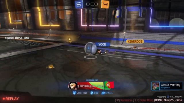 174 km/h Pinch - Rocket League смотреть онлайн