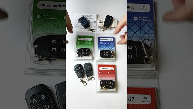 Пульты для системы Alutech смотреть онлайн