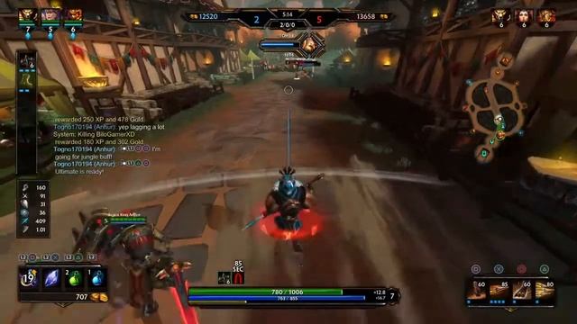 Lag? Nessun problema...(Anhur Classic Joust - Smite PS4) смотреть онлайн