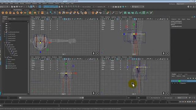 Character Rigging Part 02 - Rig the Spines смотреть онлайн