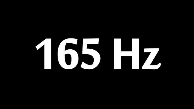 165 Hz Test Tone 1 Hour смотреть онлайн