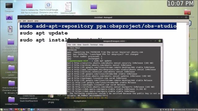 How to Install OBS Studio on Linux - Screen Recorder in Linux смотреть онлайн
