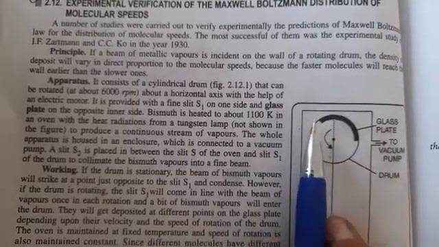 Experimental verification of Maxwell's Boltzmann Statistics for molecular speed смотреть онлайн